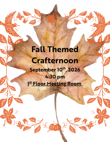 Fall Themed Crafternoon!
